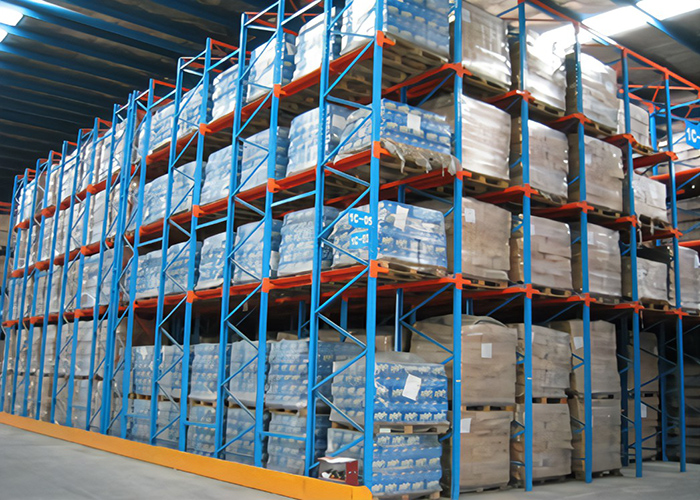 倉庫重型貫通式貨架