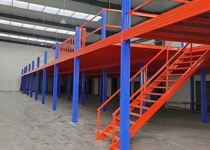 大型倉庫閣樓貨架設(shè)計方案可節(jié)省35%空間的布局