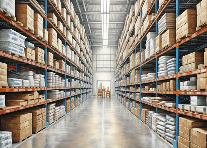 東莞大型倉庫貨架該怎么擺放